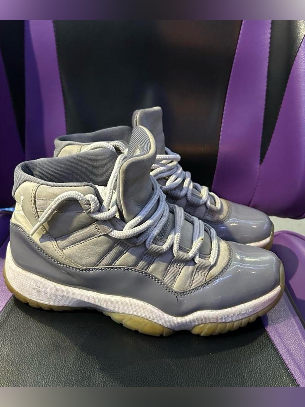 Nike Air Jordan 11 Retro Cool Grey Size 8.5 Beaters